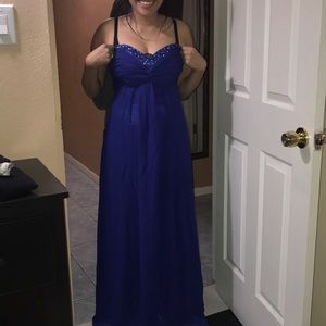 Blue Prom Dress
